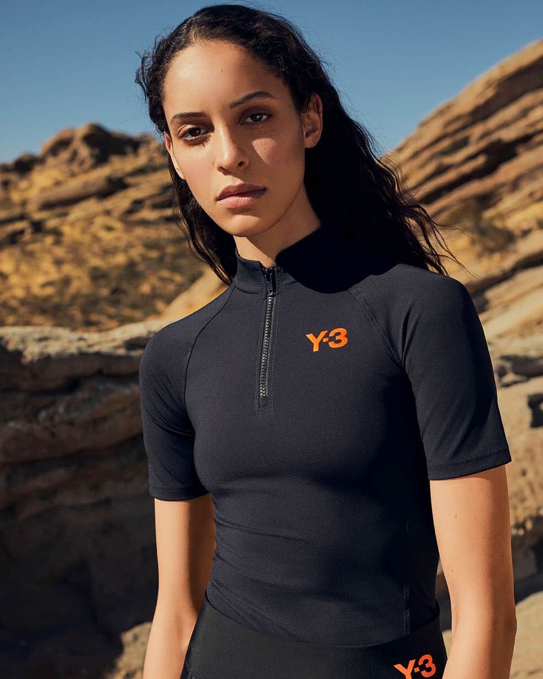 ワイスリーのインスタグラム：「Keeping outdoor dreams alive. Y-3 Sport Top. Y-3 Spring/Summer 2020. --- #adidas #Y3 #YohjiYamamoto」