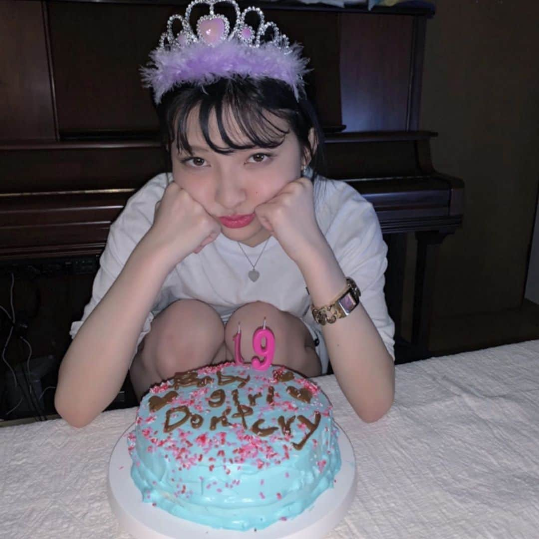 Mappyさんのインスタグラム写真 - (MappyInstagram)「Turned 19 yesterday Baby girl, don't cry  24日で、19歳になりました！！ みんないつもありがとう👻」5月25日 0時05分 - mahirucoda