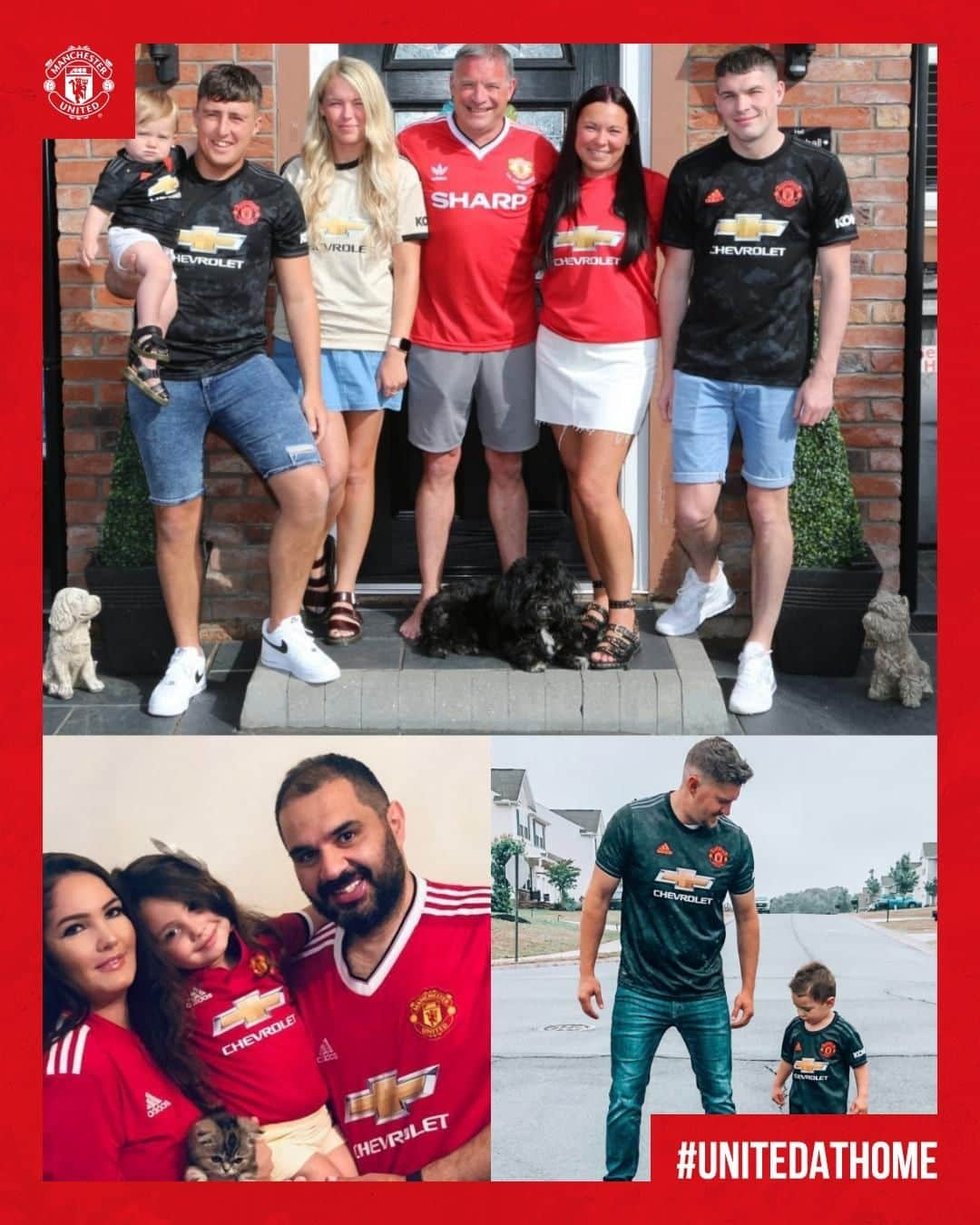 マンチェスター・ユナイテッドさんのインスタグラム写真 - (マンチェスター・ユナイテッドInstagram)「Red runs through the family ❤️ #MUFC #UnitedAtHome #hometeam」5月25日 19時00分 - manchesterunited