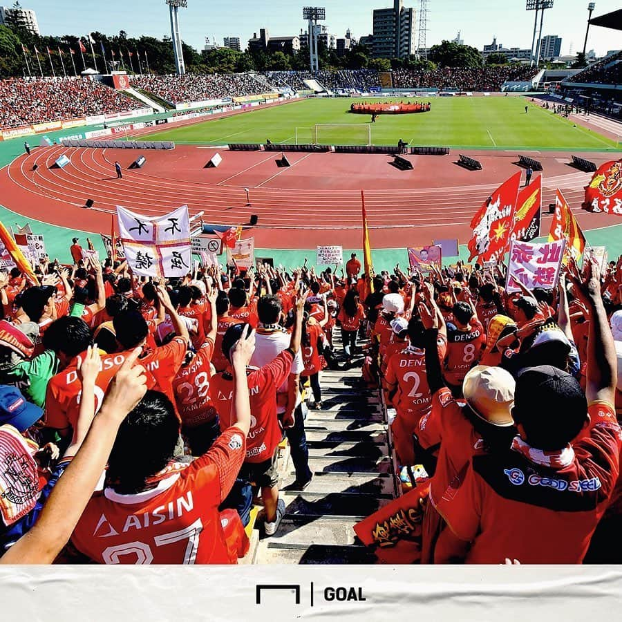 Goal Japanさんのインスタグラム写真 - (Goal JapanInstagram)「. またスタジアムで会う日のために . #StaySafe #StayHome #スポーツはわたしたちを強くする . 🏯 . #soccer #football #jleague #J1 #grampus #サッカー #フットボール #Jリーグ #明治安田生命Jリーグ #名古屋グランパス #⚽」5月25日 11時52分 - goaljapan