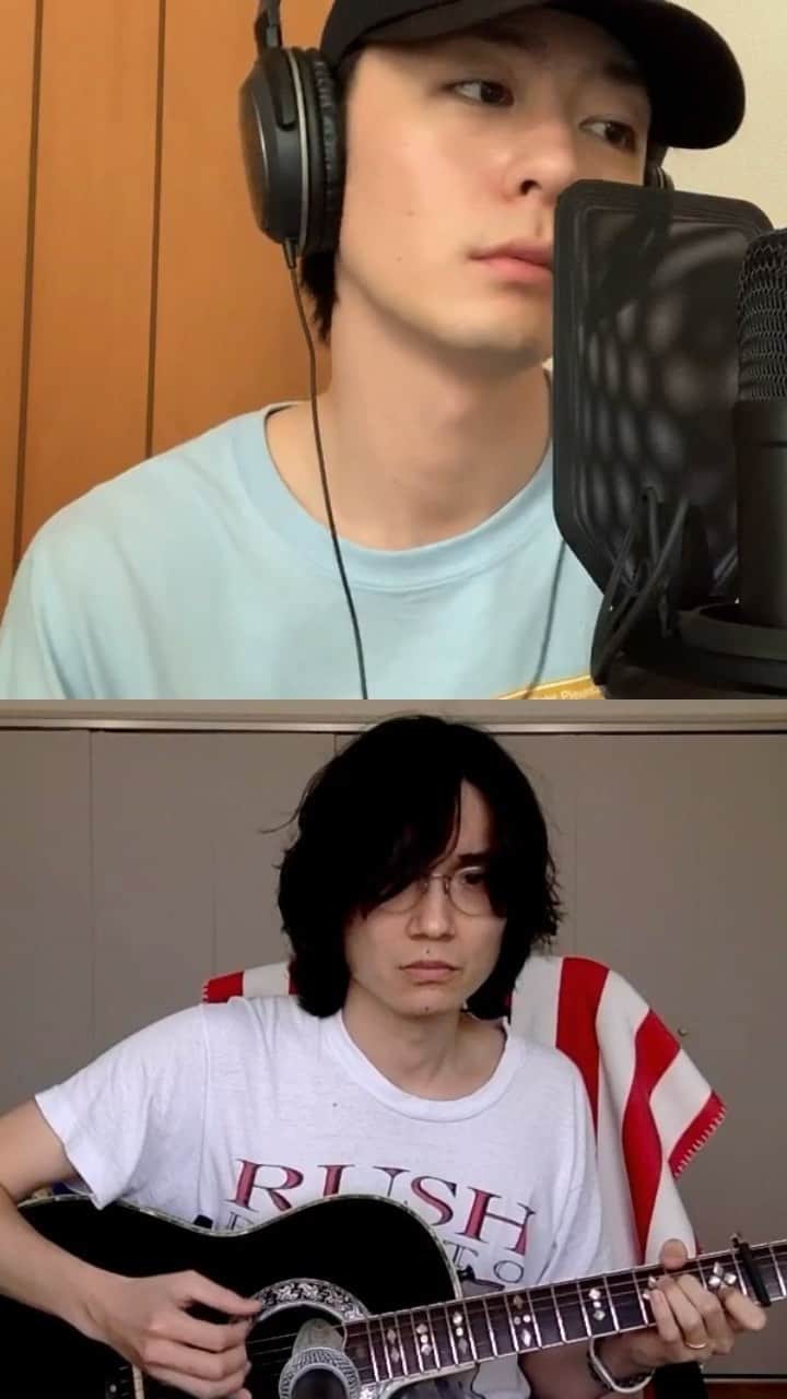 永井聖一のインスタグラム：「So much fun with my pal @atsuhiro.inukai_official !﻿ ヒーローが歌うずっきゅんはいかが？﻿ Our hero singing LOVE ZUKKYUN. Watch full on IGTV!﻿ #犬飼貴丈﻿ #あっちゃんずっきゅん」