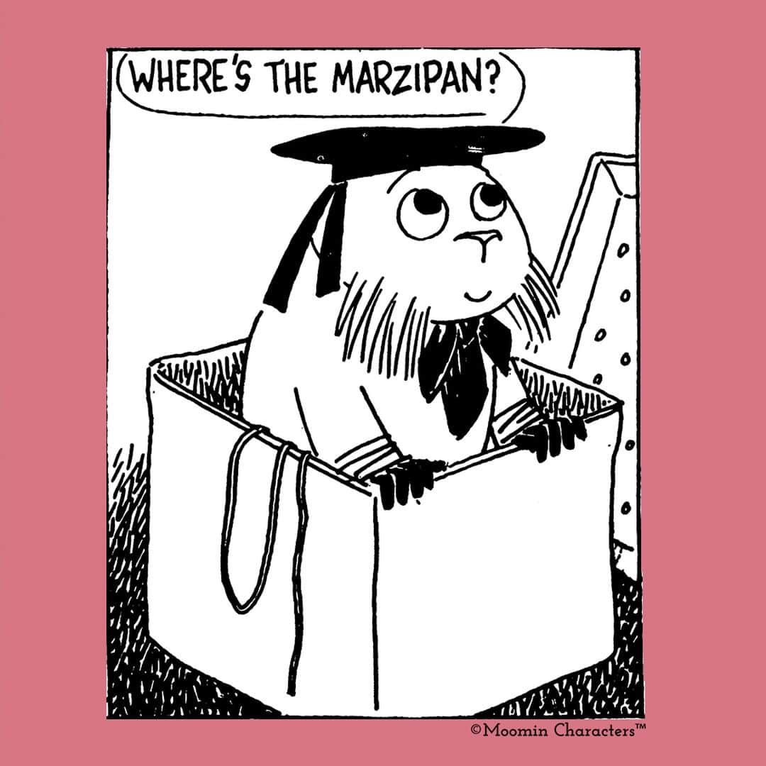 ムーミンさんのインスタグラム写真 - (ムーミンInstagram)「Bring out the marzinpan - it's #MoominMonday 😄 Have a Moominous week💕 #moomin #moominofficial」5月25日 13時24分 - moominofficial