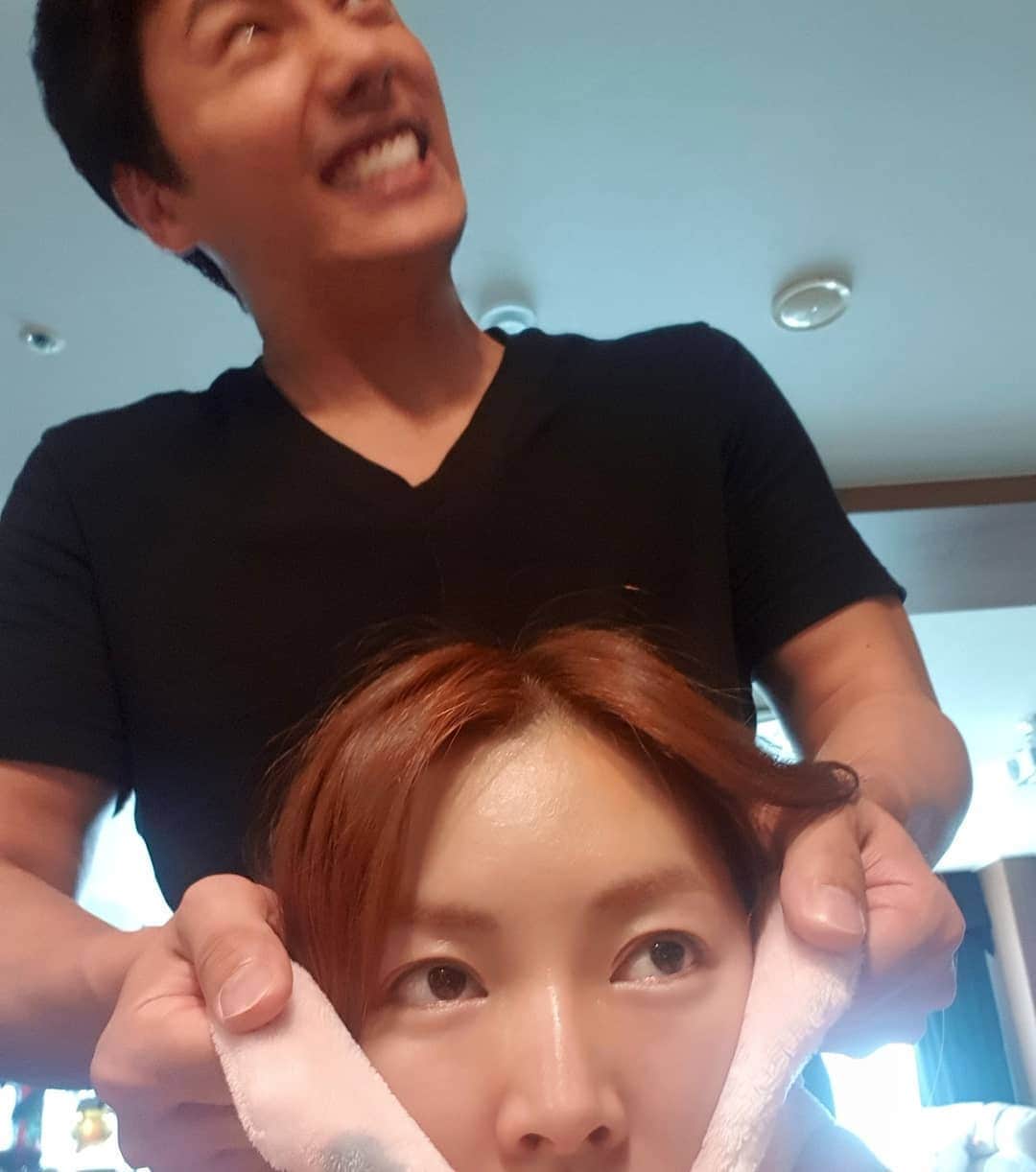 キム・ソヨンさんのインスタグラム写真 - (キム・ソヨンInstagram)「평화로운 우리집😁😁😁」5月25日 14時21分 - sysysy1102