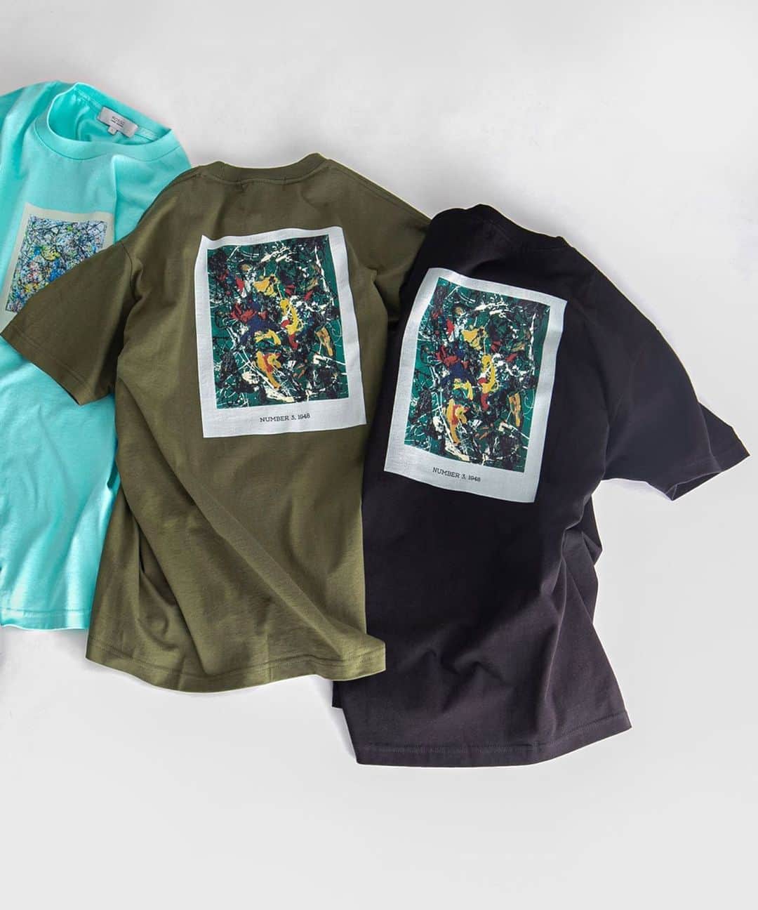 ROSSO MENさんのインスタグラム写真 - (ROSSO MENInstagram)「"Jackson Pollock T-shirts"  20世紀の抽象画を代表するジャクソン・ポロックの作品をのせたアーティスティックなTシャツ。  来たる夏本番に外せない1着です。  詳しいディテールはonline storeをcheck!! #urbanresearch#urbanresearchrossomen#rossomen#jacksonpollock」5月25日 16時14分 - urban_research_rosso_men