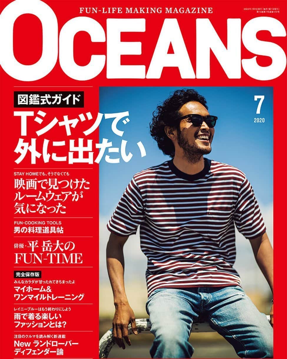 三浦理志さんのインスタグラム写真 - (三浦理志Instagram)「OCEANS 7月号 本日発売❗️ @oceans_magazine  #oceans #oseansmagazine #オーシャンズ」5月25日 17時10分 - mar4m
