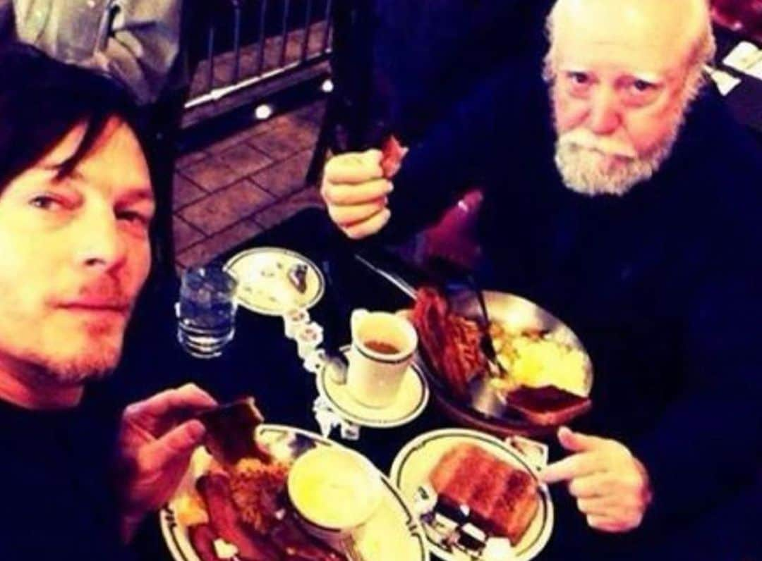 ノーマン・リーダスさんのインスタグラム写真 - (ノーマン・リーダスInstagram)「🥞❤️」5月26日 4時16分 - bigbaldhead