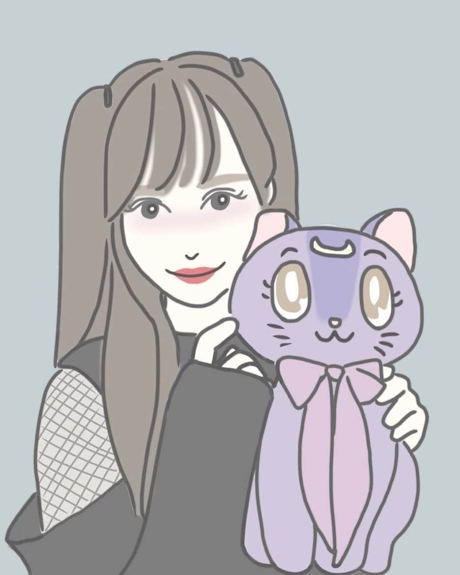 YU-RIのインスタグラム：「@onnanokoclub_ さんが似顔絵 書いてくれました、、、！😢💓 めっちゃくちゃ嬉しい〜😢💓きゅん  オリジナルグッズも販売していて オーダーメイドもできるみたい！😳💓 グッズも可愛いから覗いてみて🥰 可愛く描いてくれて嬉しい‧⁺◟( ᵒ̴̶̷̥́ ·̫ ᵒ̴̶̷̣̥̀ )」