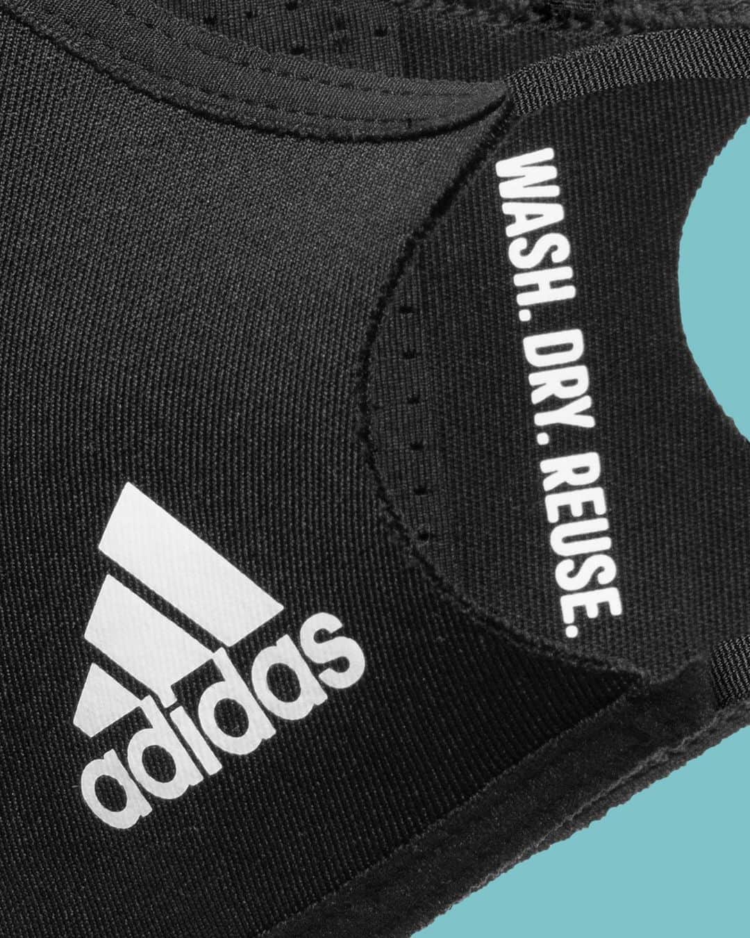 adidasさんのインスタグラム写真 - (adidasInstagram)「Wear it. Wash it. Wear it again. ♻️⁣ ⁣⁣ Made to reuse, not resell. Our face cover is available* on adidas.com in the US and Europe now and coming to more places soon. ‼️ *Note that as we sell out in countries where it is available, we will continue to restock in the upcoming weeks.」5月25日 23時01分 - adidas