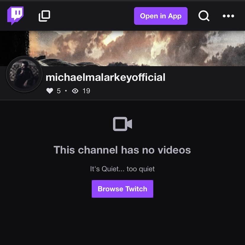 マイケル・マラーキーのインスタグラム：「WEDNESDAY 9am (PDT) I TWITCH」
