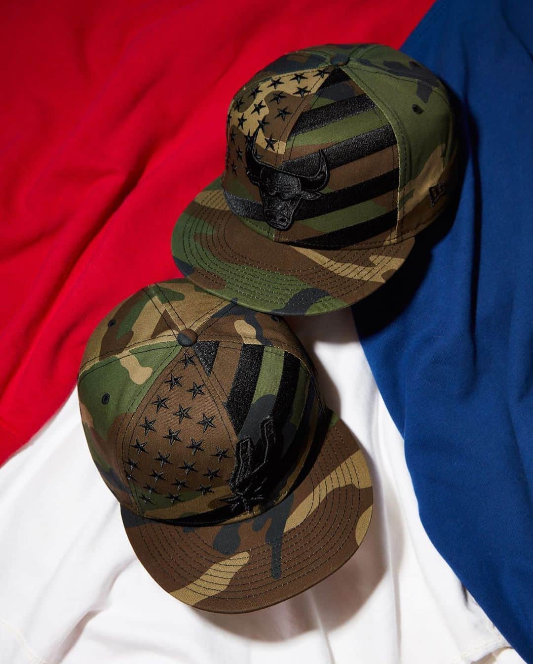 ニューエラ・キャップのインスタグラム：「Embrace the summer with the NBA Americana Collection. Available in select teams at neweracap.com . Link in bio 🇺🇸」