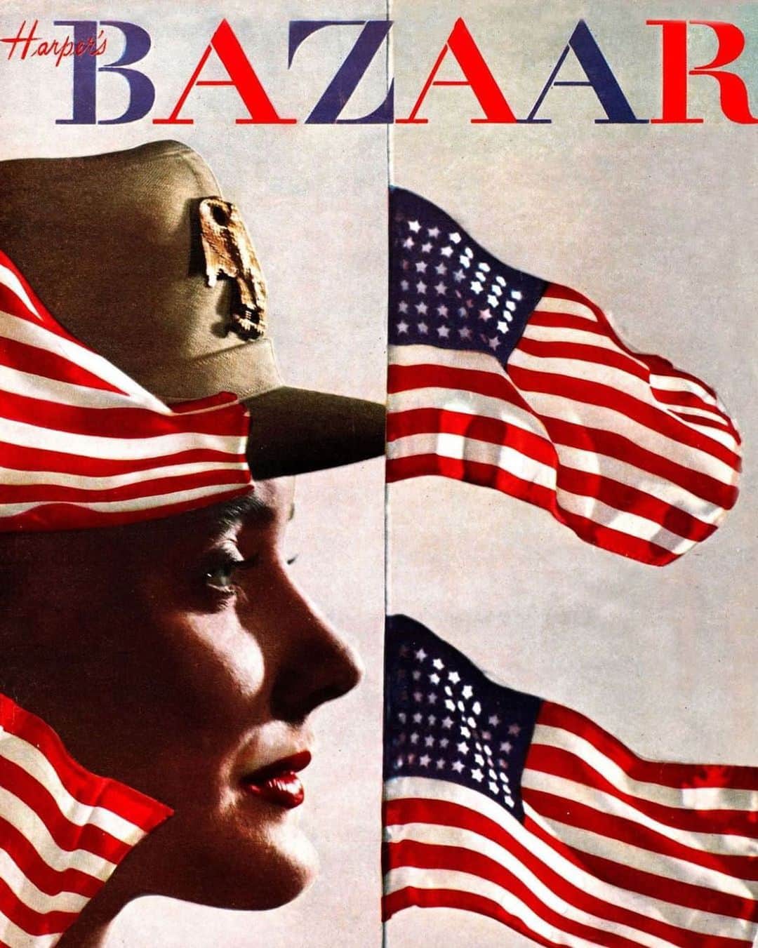Harper's BAZAARさんのインスタグラム写真 - (Harper's BAZAARInstagram)「This #MemorialDay, we honor all of the fallen heroes who have given their lives to fight for our country. Thank you 🇺🇸⁣ ⁣ This photograph originally appears on the cover of BAZAAR, July 1943.」5月26日 0時23分 - harpersbazaarus