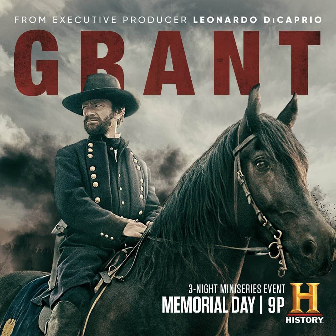 レオナルド・ディカプリオさんのインスタグラム写真 - (レオナルド・ディカプリオInstagram)「#GRANT tells the fascinating story of Ulysses S. Grant, The Civil War leader and President. It was a privilege to help bring this three-part series to life as Executive Producer. Watch the series on @history starting tonight.」5月26日 3時17分 - leonardodicaprio