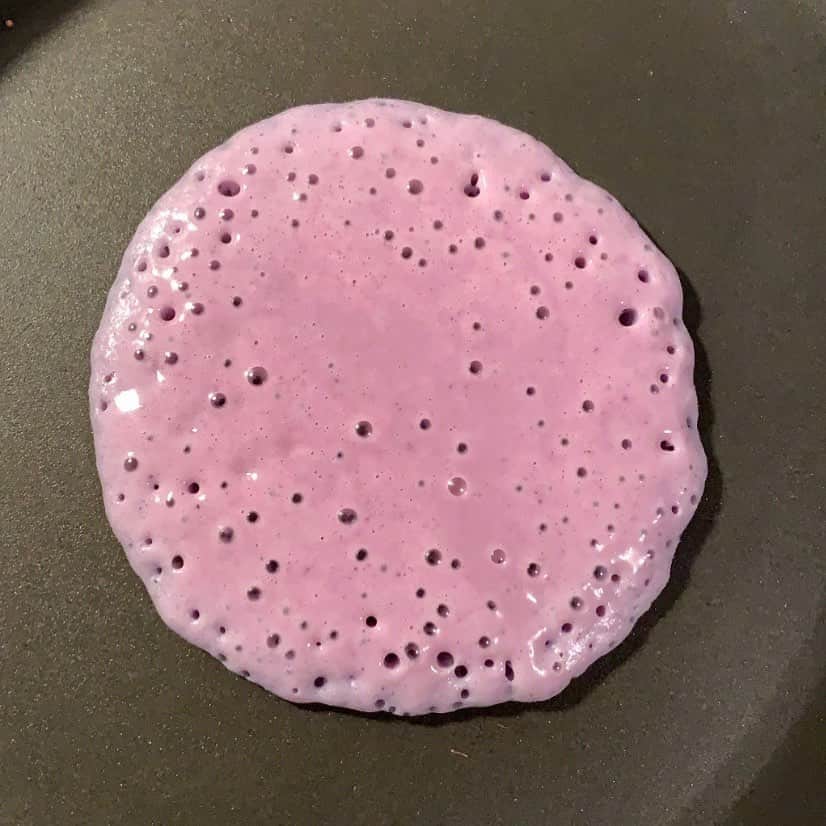 金原杏奈のインスタグラム：「グルテンフリー🥞💜」