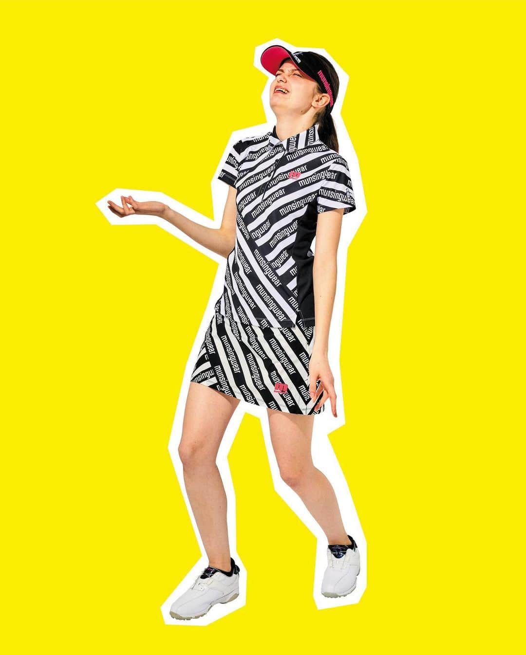 Munsingwearさんのインスタグラム写真 - (MunsingwearInstagram)「【Munsingwear 2020 Spring/Summer Collection レディース ボトムス 着回しルック】⁠⠀ ⁠⠀ 『ENVOY ドットエアレジメンタルプリントスカート』⁠⠀ レジメンタル柄が特徴的なドットエアー素材を使用したスカート｡⁠⠀ ウエストにはゴムを使用しており､履きやすさも◎｡⁠⠀ ⁠⠀ ⁠⠀ #着回しコーデ⁠⠀ #マンシングウェア ⁠⠀ #munsingwear⁠⠀」5月26日 9時21分 - munsingwear_jp
