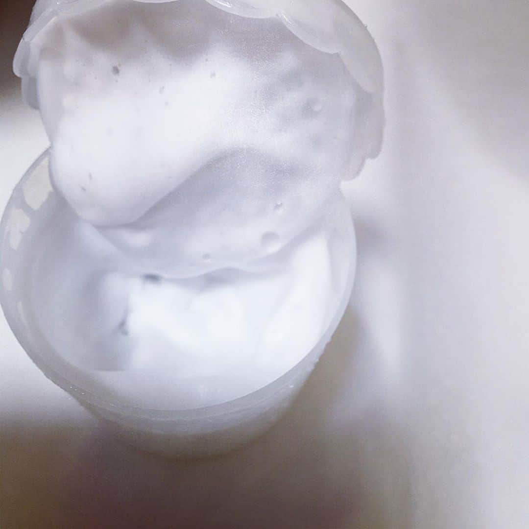 えりっこさんのインスタグラム写真 - (えりっこInstagram)「For face wash every morning.🤍 using #daisojapan 's facewashwisk ⋆ ⋆ 毎日、朝洗顔する派🙋‍♀️🤍 ⋆ ずっと #awahour 使っていたのですが 今は　#DAISO のを使ってます🤍 ⋆ やっぱり本家（1300円くらいだったかな）の方が泡立ちとか作りはいいけれど、 #100均グッズ 侮れない。 ⋆ ⋆ もっちり🥺 ⋆ ⋆ #japanesequality」5月26日 9時31分 - erikkovoice