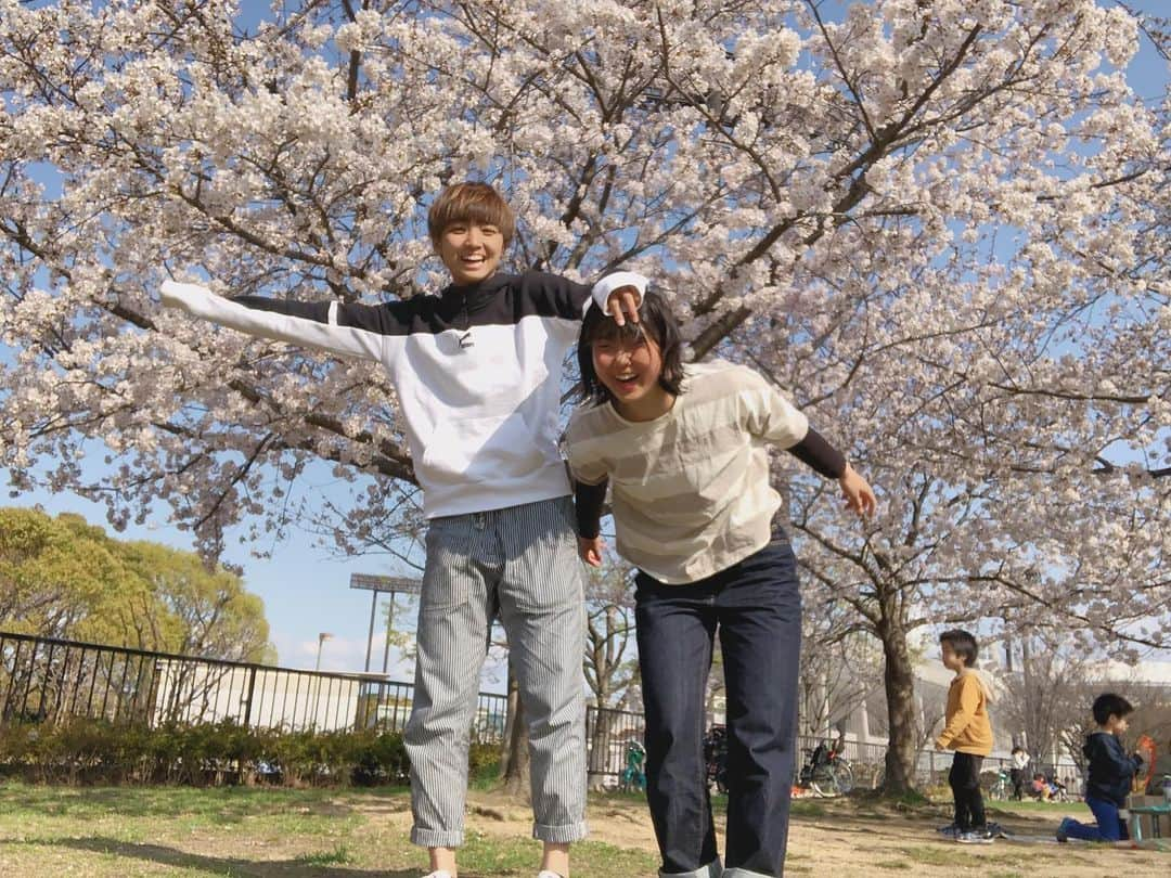 北村菜々美さんのインスタグラム写真 - (北村菜々美Instagram)「載せ忘れててそーいえばすぎるやつ🌸🌸 #毎年3月は #菜月とサクラ #もー3年目やってさ」5月26日 11時22分 - nanami.k_7