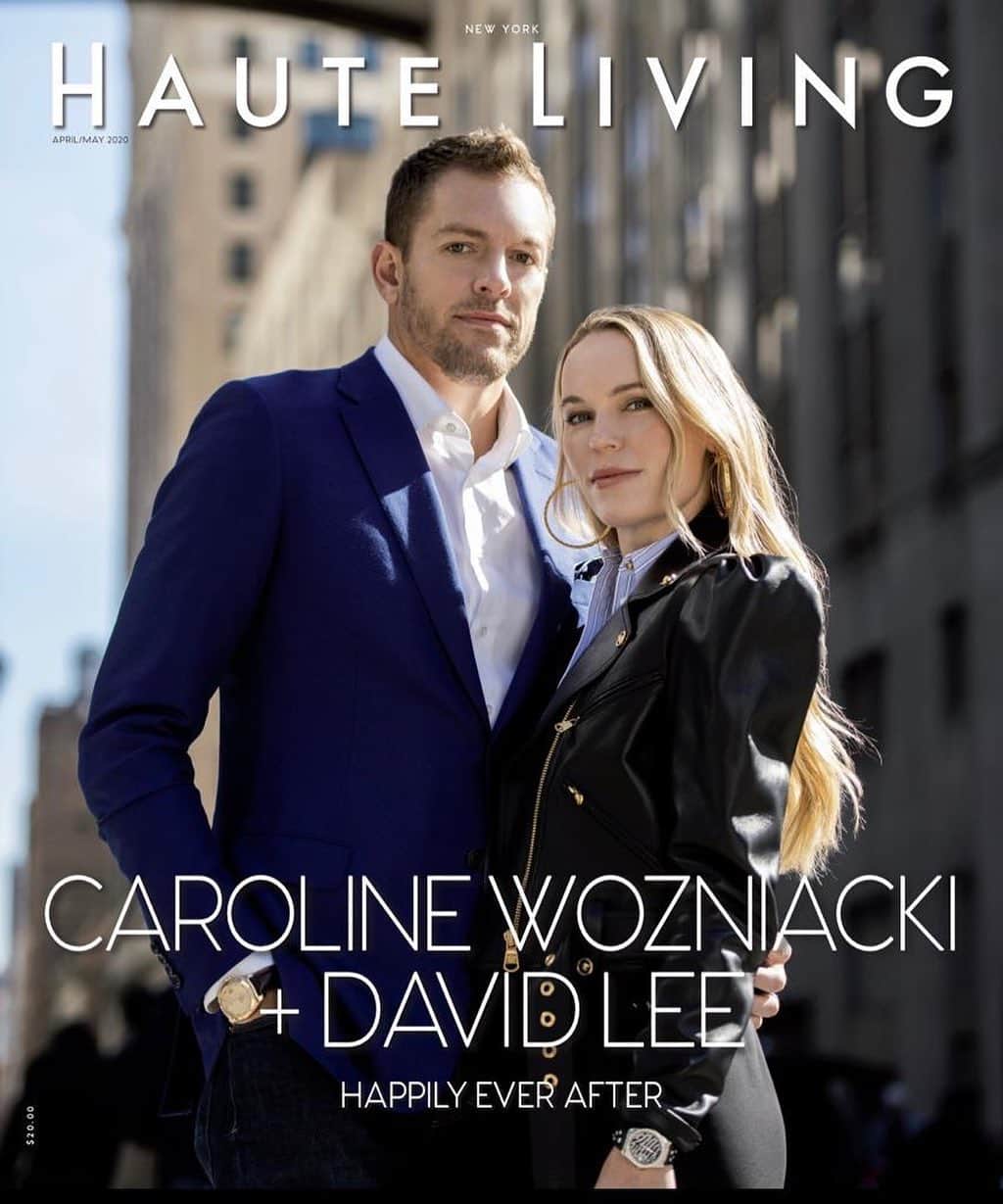 CarolineWozniackiさんのインスタグラム写真 - (CarolineWozniackiInstagram)「An amazing day and photo shoot in NYC back in early February! Thank you to @hauteliving for our first cover together, out now! #HappilyEverAfter  @hauteliving ✏ @pmastrandrea 📸 @scottmcdermott_ Styling @shalarothenberg Makeup @angelgabrielmakeup」5月27日 0時22分 - carowozniacki