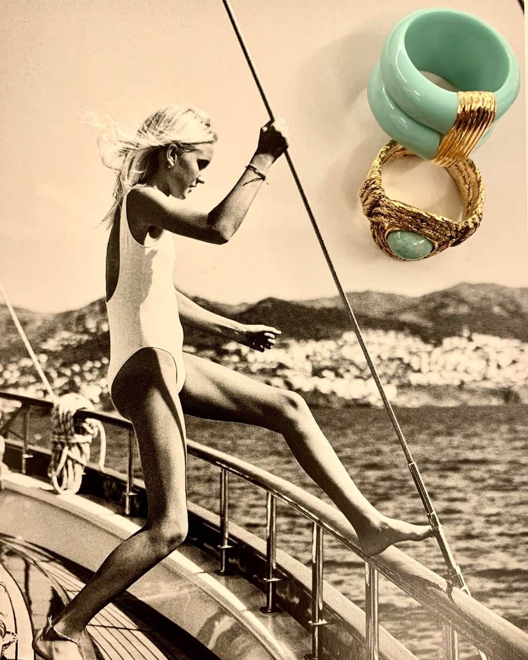 オーレリービダマンのインスタグラム：「Jump in the water #mizuhiki #katt #SS20 #aureliebidermann phot: Ibizia Bohemia」