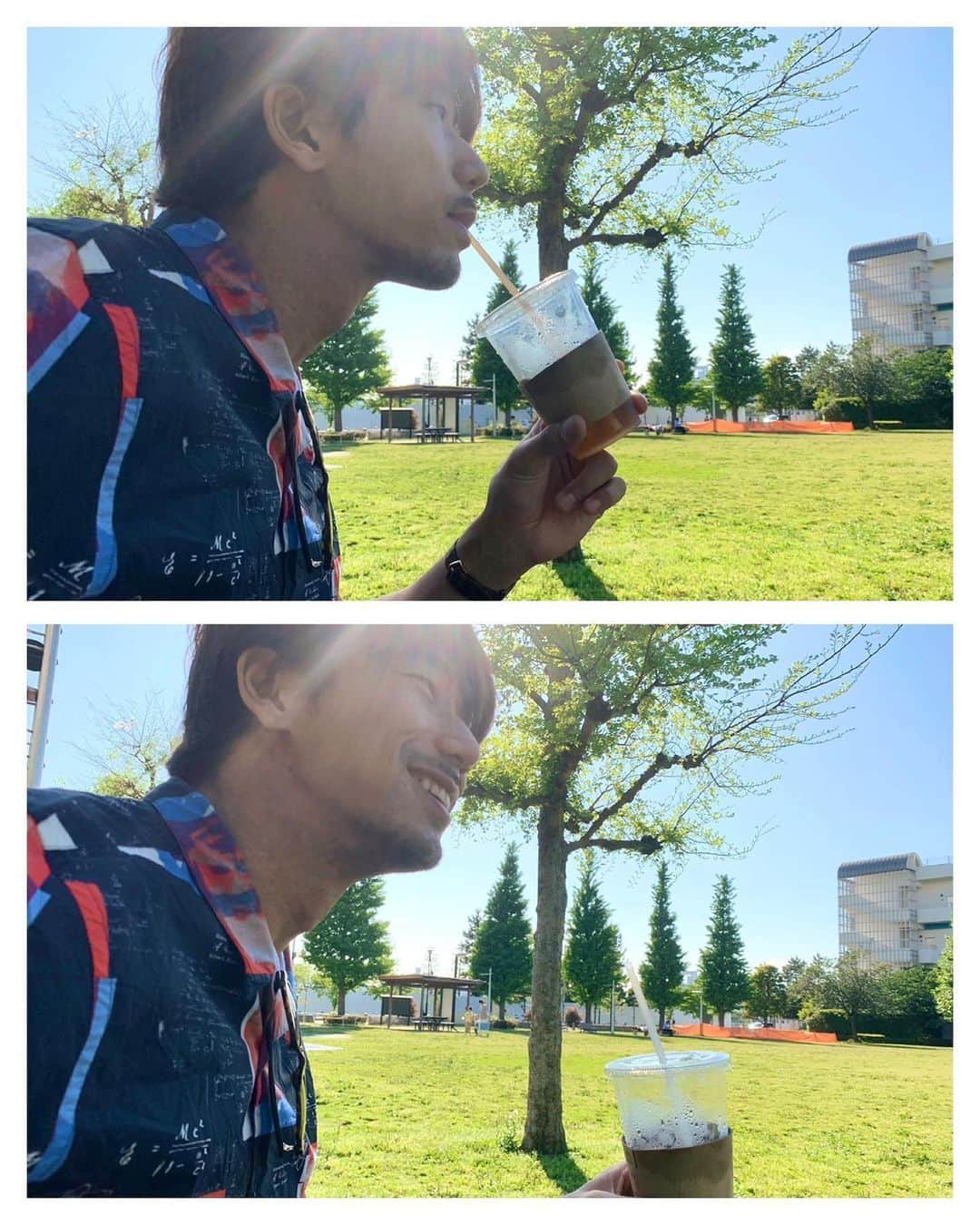 小林直己さんのインスタグラム写真 - (小林直己Instagram)「トコトコとお散歩の日🚶‍♂️✨ #緊急事態宣言解除 されましたね❗️ まだまだウイルス感染の危険が無くなったわけではないので、引き続き、気を引き締めていきつつ、徐々にお散歩を増やしたり、海を見に行ったりしてみようと思ってます✨🚶‍♂️ . . The Japanese government lifted a state of emergency today but let’s keep social distancing! Thank you medical personnel and essential workers so much. Stay smiling😊 . #EXILE#三代目JSOULBROTHERS#三代目JSOULBROTHERSfromEXILETRIBE#三代目JSB#三代目#3jsb#Idh#小林直己#直己#NaokiKobayashi#公園#散歩#緑  #何もない広いところに行きたい欲#なんか水にも入りたい欲#自分の横顔を自撮りする人手を上げて#はぁい#🙋‍♂️#🤢#直己と公園デートなうに使っていいよ」5月26日 23時09分 - naokikobayashi_works