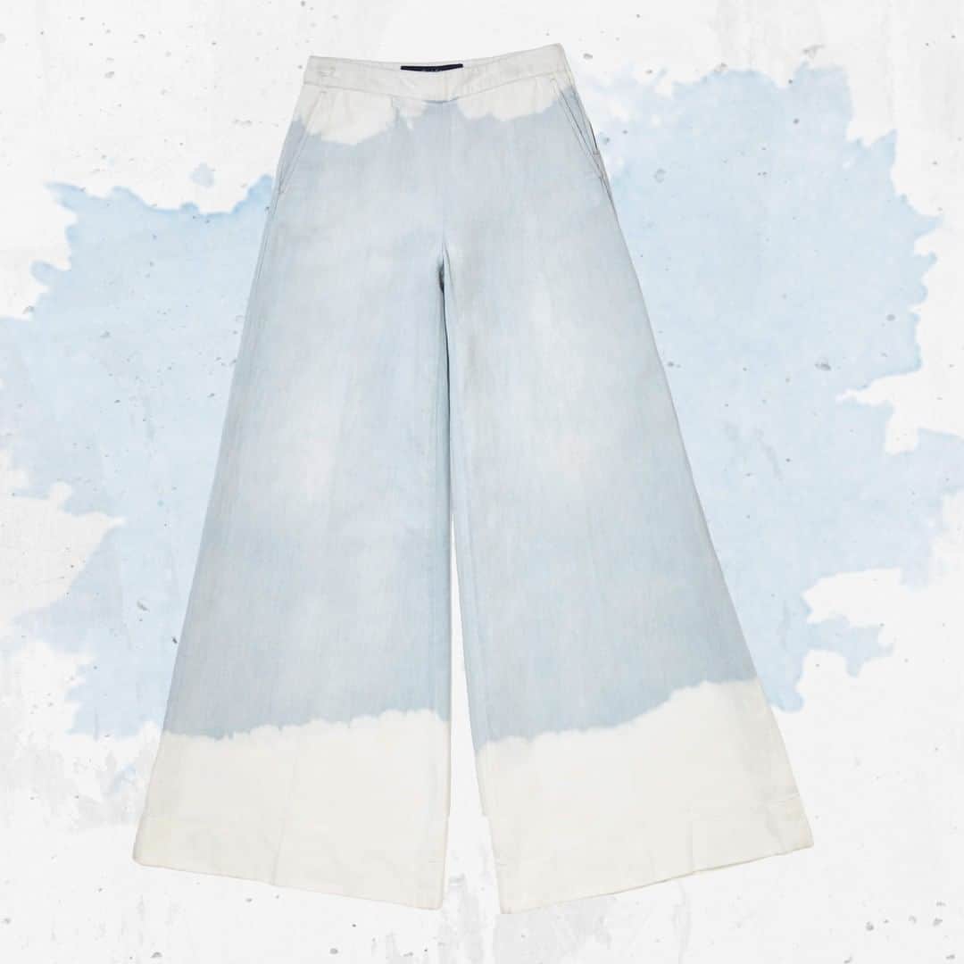 Jacob Cohenのインスタグラム：「Super stonewashing and iconic tie&dye for the new PAMILA pants  S/S 20 Woman Collection  Made in Italy  #JacobCohen #JacobCohenJeans」