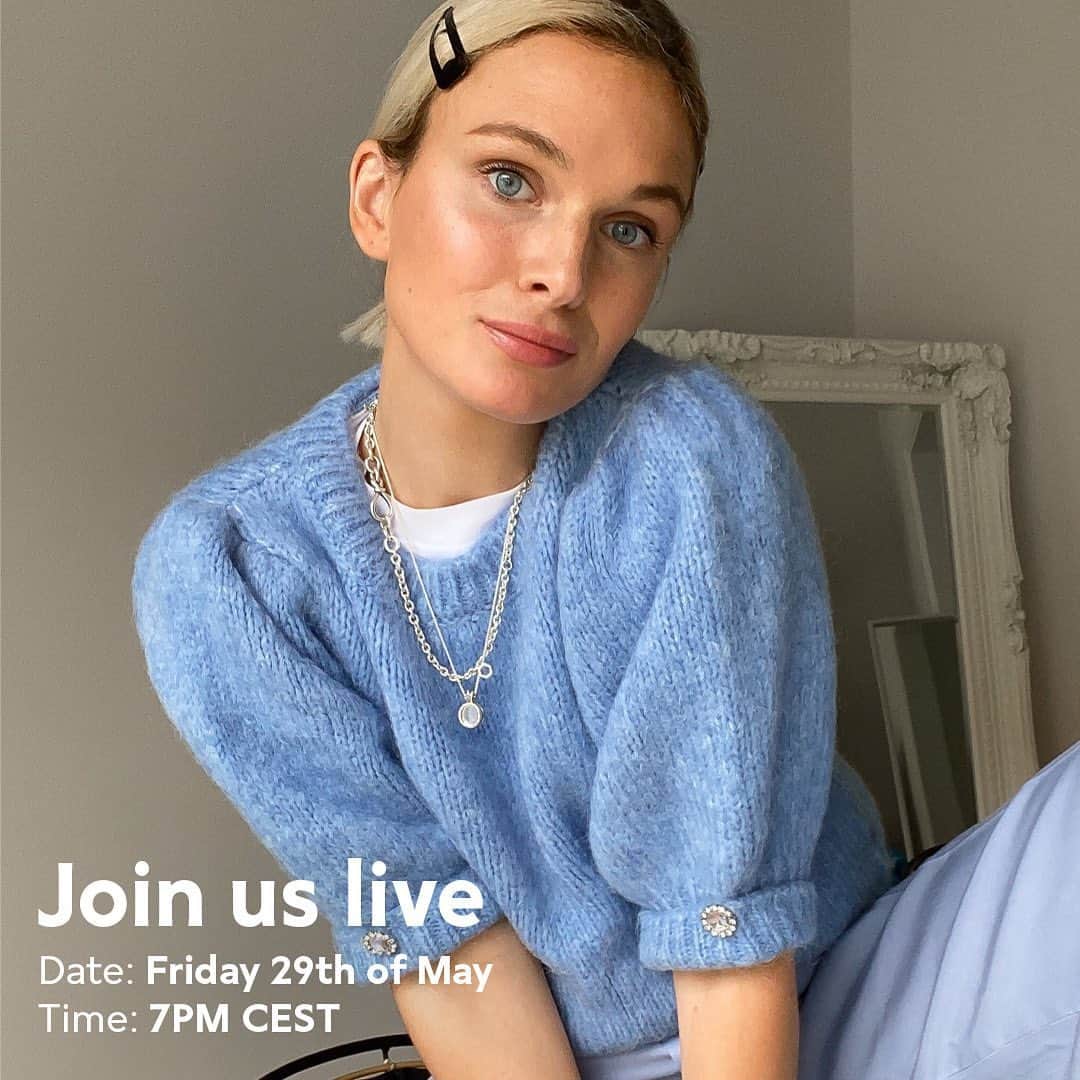 PANDORAさんのインスタグラム写真 - (PANDORAInstagram)「Want some inspiration for styling your jewellery? Join us live on Friday, 29th of May at 7PM CEST for a stacking and layering session with style expert @naaomiross! Don't forget to set a reminder in your calendar. 😊 #PandoraWithYou」5月26日 17時34分 - theofficialpandora