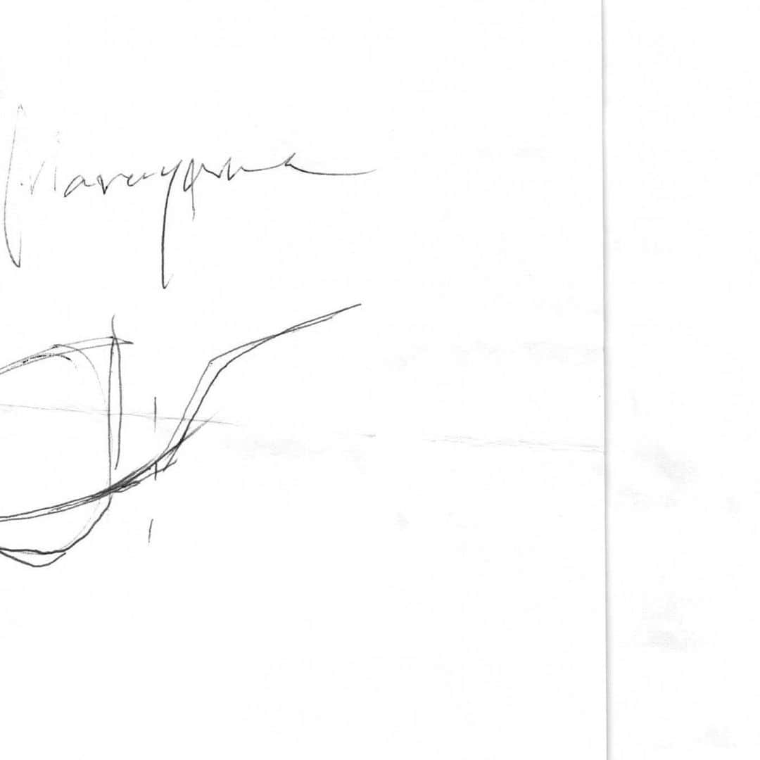 マサヒロマルヤマのインスタグラム：「Hand sketch #masahiromaruyama  #eyewear」