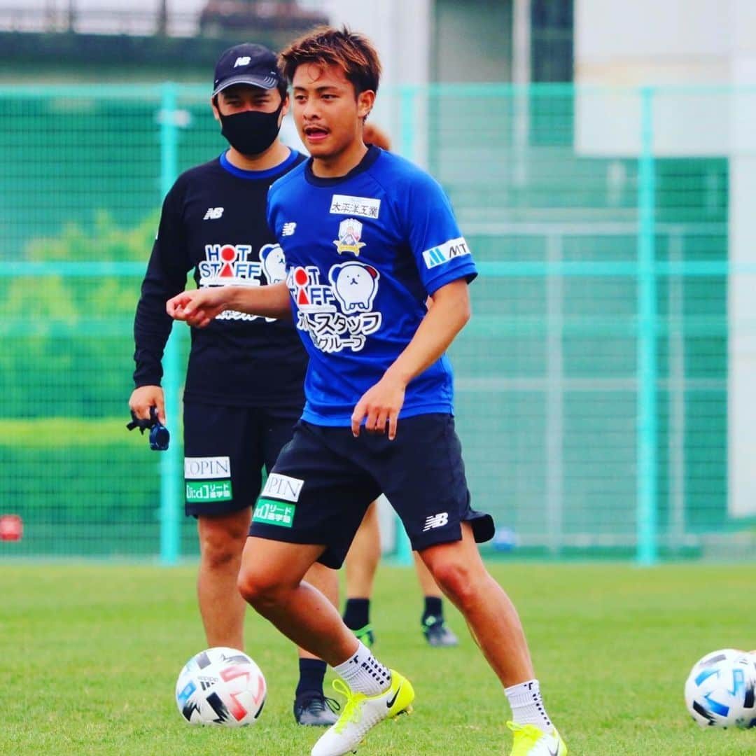 会津雄生のインスタグラム：「・ Happy to be back!⚽️ I'm ready…🔋 #fcgifu #会津雄生」