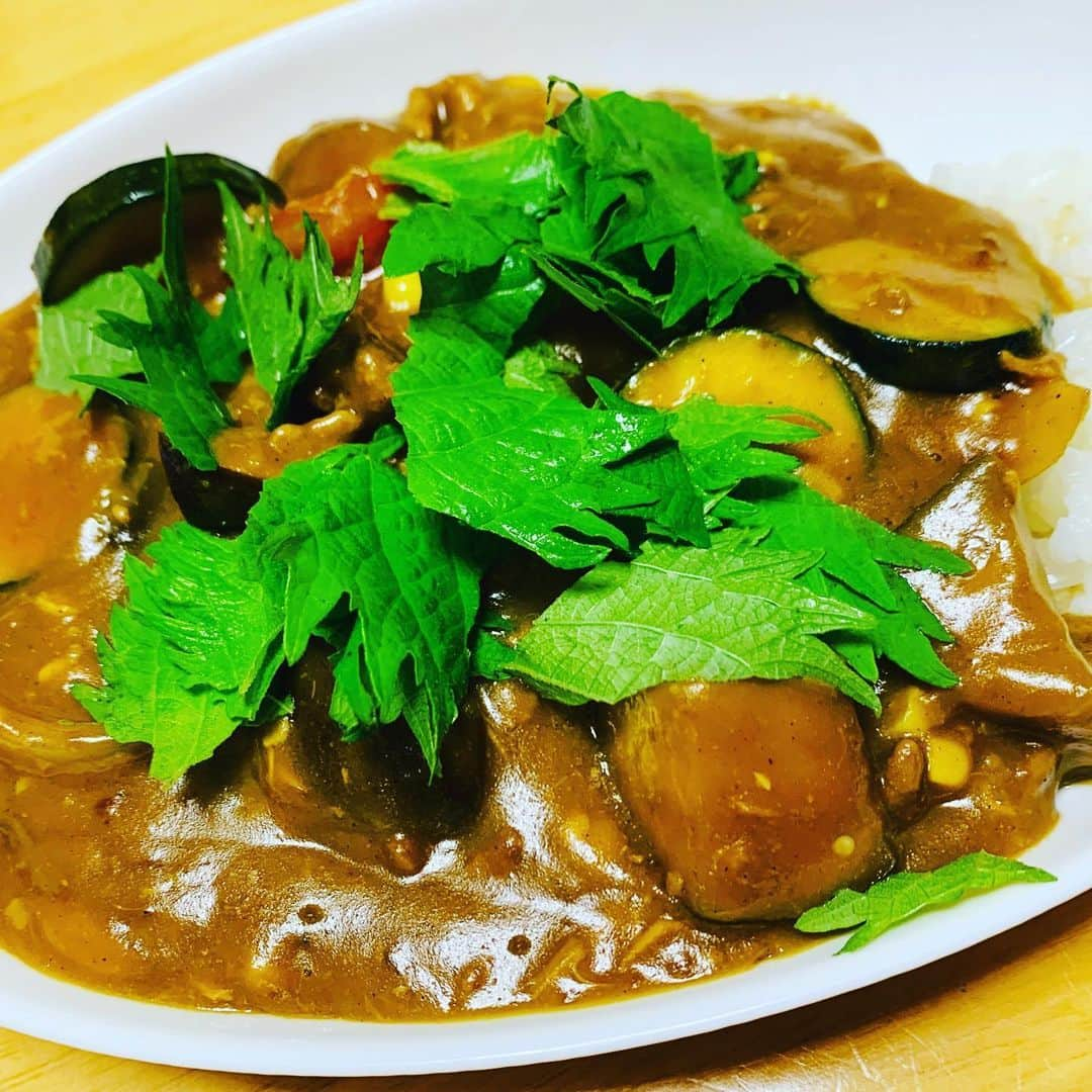 浜名ランチさんのインスタグラム写真 - (浜名ランチInstagram)「こだわりの夏野菜カレー🍛✨ 夏のスタミナご飯みんなで食べて元気に過ごそう！！ #こだわりの夏野菜カレー #夏のスタミナごはん #おうちごはん #ハルカラ #浜名ランチ #ピーラーの魔術師」5月26日 20時28分 - hamanaranch