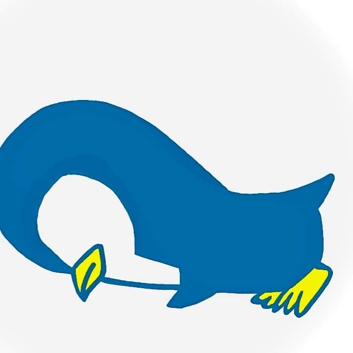 岡崎広平のインスタグラム：「イケメンペンギン 🐧🐧🐧 #flipaclip  #アニメーション」