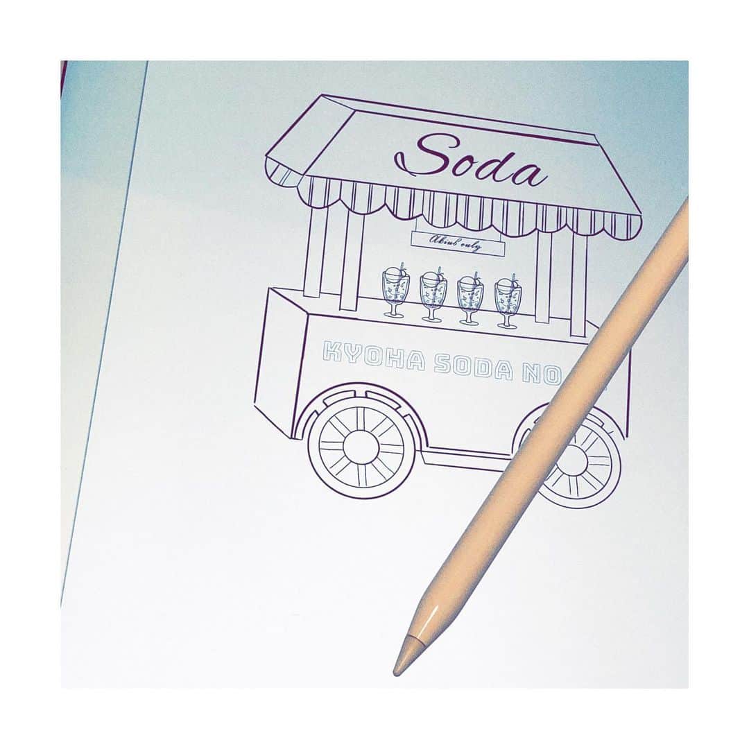 のインスタグラム：「へたっぴだけど描いてる〜☺️✨ 早くMIX上がってこないかな〜〜」