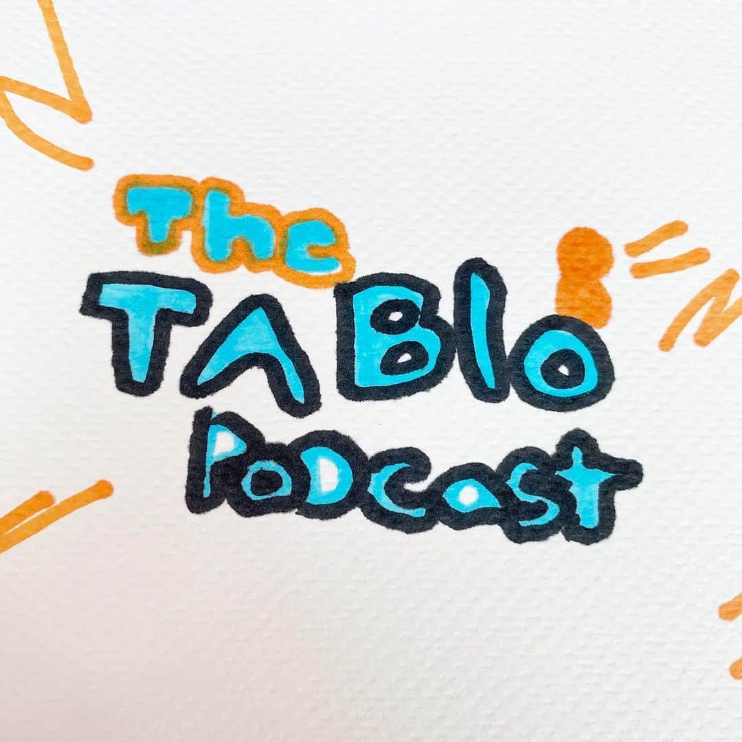 TABLO さんのインスタグラム写真 - (TABLO Instagram)「this is how Haru sees @thetablopodcast logo  what’s your favorite episode so far?」5月26日 22時37分 - blobyblo