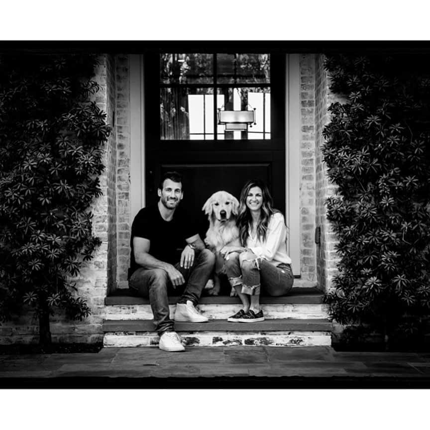 エリン・アンドリューズのインスタグラム：「The crew!! Thanks @bobridges #porchpics ❤️❤️ @stolly28」