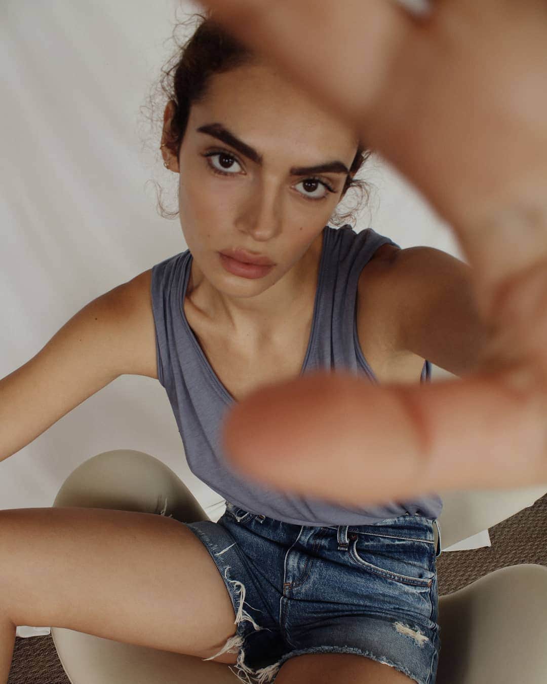 ラグ&ボーンのインスタグラム：「Introducing our high summer collection. Shot by Rubina Dyan on herself. No stylist. No crew. Just @rubinadyan and her camera.」