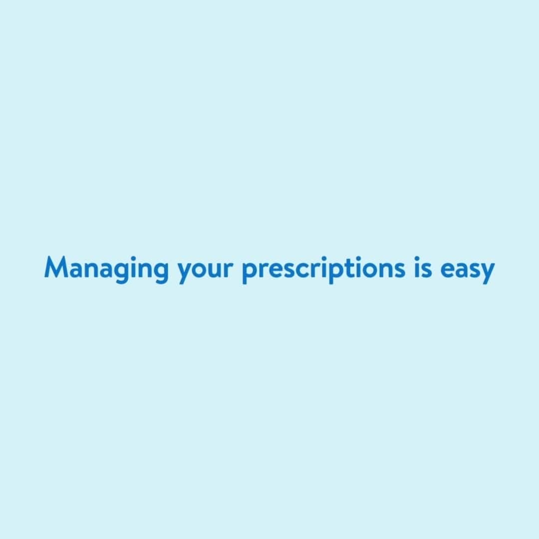 Wal-Mart Stores, Incのインスタグラム：「We’ve made managing your prescriptions easy with the Walmart app. We want to help simplify your life, so you can stay safe.」