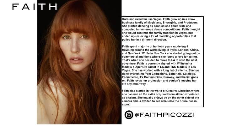 Faith Picozziのインスタグラム：「TNG Models Promo Video ❤️ @tngmodels @jason_tngmodels @noelle_tngmodels @natalie_tngmodels @julia_tngmodels @taylor_tngmodels」