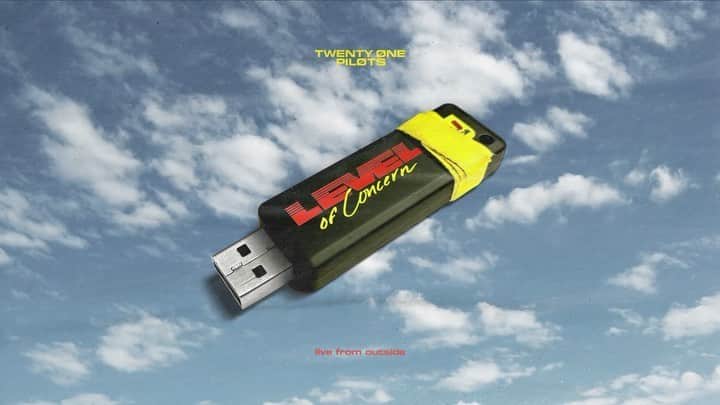のインスタグラム：「the live from outside version of Level of Concern is now up and available wherever you buy or stream tunes.」