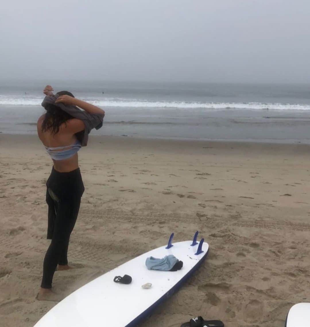 ジャッキー・リーのインスタグラム：「Sandy cheeks 🌊」