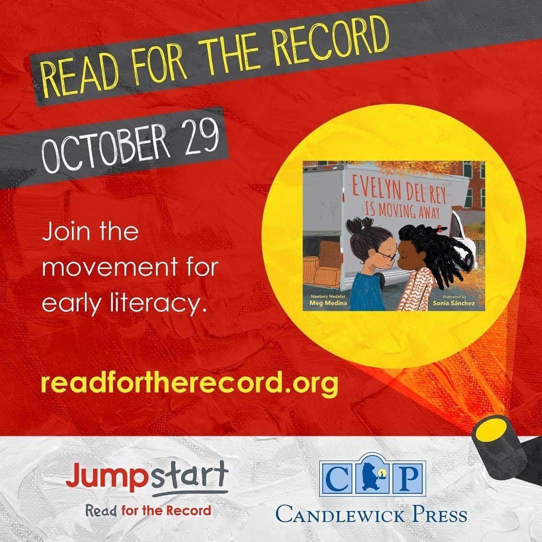 ブリジット・モイナハンさんのインスタグラム写真 - (ブリジット・モイナハンInstagram)「Mark your calendars!  @jumpstartkids’ #ReadfortheRecord 2020 will be on 10/29 where we’ll be reading "Evelyn Del Rey Is Moving Away" by @megmedinabooks! More info is available at the link in my bio.」5月27日 3時20分 - bridgetmoynahan