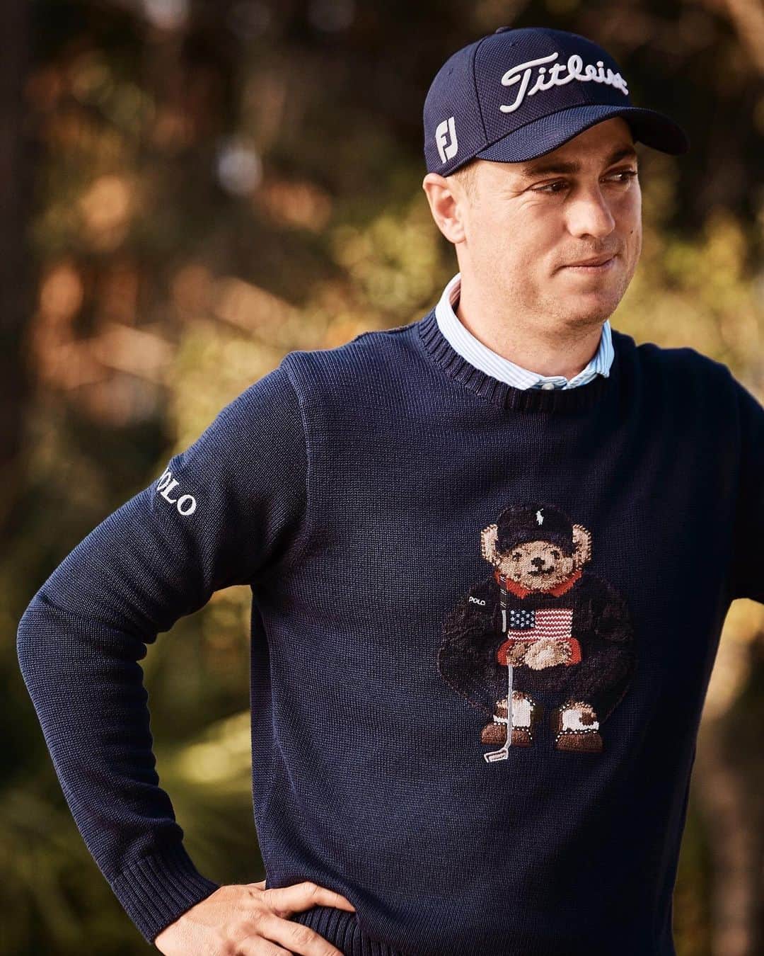 Polo Ralph Laurenさんのインスタグラム写真 - (Polo Ralph LaurenInstagram)「With twelve @PGATOUR victories to date, including the PGA Championship — @RalphLauren Golf Ambassador, @JustinThomas34 looks forward to the return to play wearing an iconic #PoloBear sweater with refined details.  Explore more #PoloGolf favorites via the link in bio.  #PoloRalphLauren #RLXGolf #JustinThomas」5月27日 5時55分 - poloralphlauren