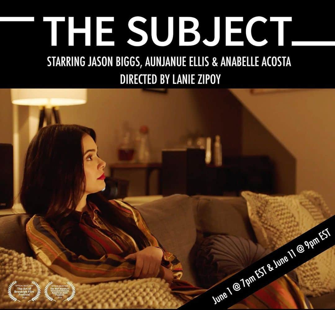 アナベル・アコスタさんのインスタグラム写真 - (アナベル・アコスタInstagram)「Our film @thesubjectfilm has started its festival run. A film shot & based on the streets & life of the melting pot that is NYC, a city who needs all the support & love in the world right now as we deal with this pandemic. Well, we shall give it art. This film shows the privileged life of a white successful documentary film maker vs the life of a young African American kid from the streets of Harlem who gets killed & what happens when both their lives become intertwined. It’s a film about the lack of justice that exists in the world, it’s a film about pain, racism, inequality, guilt, dreams, love, hate, regret, hope & everything in between. I hope whoever gets to watch it is moved to their core & loves it as much as I loved being a part of it. First up @theartofbklyn ❤️🗽❤️ #artislife」5月27日 7時15分 - anabelleacosta1