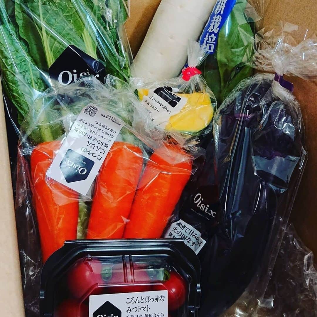サンプル百貨店さんのインスタグラム写真 - (サンプル百貨店Instagram)「ミニトマト、人参、じゃがいも、玉ねぎ、きゅうり、レタス、キャベツ、ほうれん草、大根など お届けに合わせて収穫した新鮮な野菜が届けられる🚚 🍅Oisixのおまかせ野菜セット🍆 ・ サンプル百貨店公式Instagramアカウントでは  #サンプル百貨店 や @3ple_dept を投稿文に つけてくれたみなさまの投稿を リポストしてご紹介しております* ・ ---------------------------- @ai3.775 さん . サンプル百貨店をご愛用頂き ありがとうございます♡ ----------------------------- ・ #サンプル百貨店 #ちょっプル #お得 #お得生活 #お得情報 #家計簿 #貯金 #節約 #ポイ活 #おうち時間 #おうちごはん #おうち #野菜 #Oisix ・ ・・・・・・・・・・・・・・・・・・ ・ #サンプル百貨店 で買った #Oisix の野菜セットが届いた～待ってた～  #在宅 の良さは荷物を受け取りやすいこと」5月27日 17時38分 - 3ple_dept
