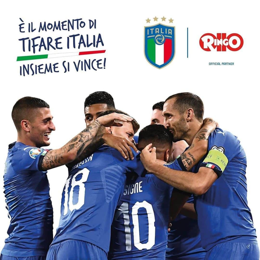 サッカーイタリア代表のインスタグラム