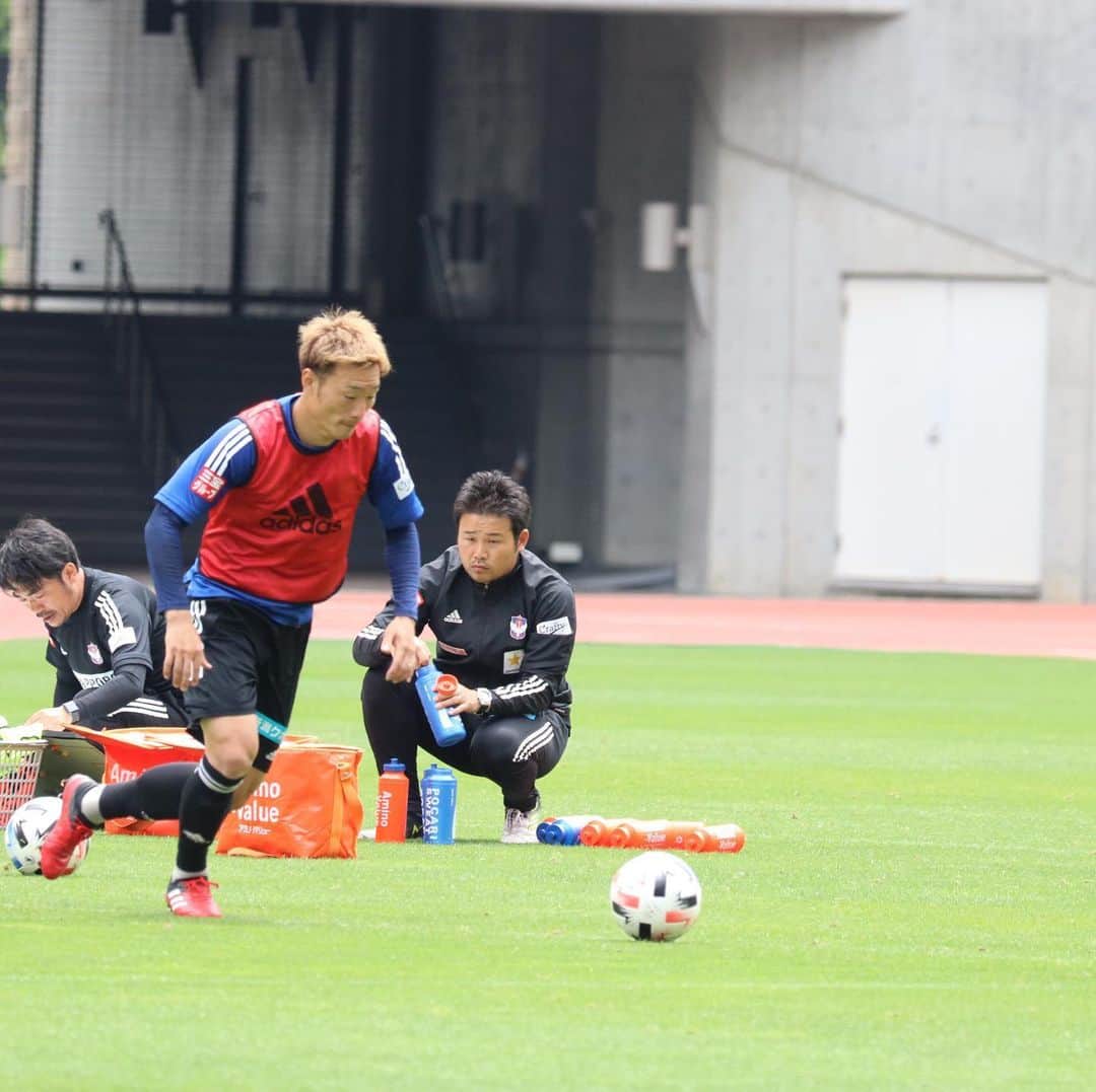 田上大地のインスタグラム：「Good pictures📸🔥 ビッグスワンでのトレーニング！ 早くここで試合したい🥺 #twelvefootball  #アルビレックス新潟 #albirex #albirexniigata #niigata #デンカビッグスワンスタジアム  #ビッグスワン #j2 #j2league #アイシテルニイガタ #50」