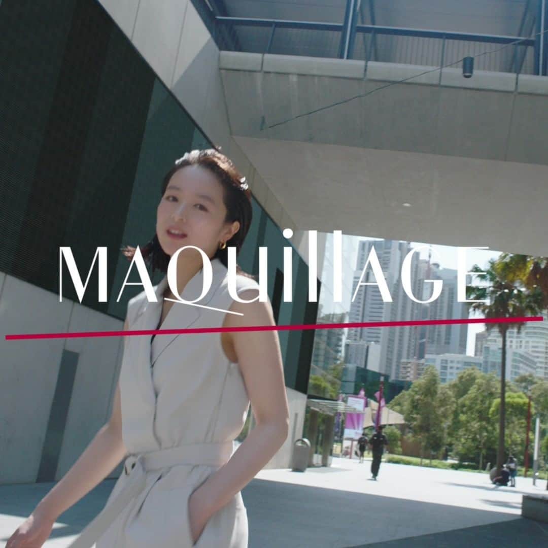マキアージュのインスタグラム：「・⠀ #清野菜名 さんのような⠀ まるで「キレイな素肌」を叶える⠀ #ムース生まれのパウダリー ✨⠀ ⠀ その秘密は・・・ ⠀ ⠀ POINT1◆ムース生まれのパウダリー⠀ 肌にとけこむようななめらかなフィット感。⠀ ⠀ POINT2◆無重力級に軽いエアムードパウダー⠀ 付けているのを忘れるくらいふんわり軽い仕上がり。⠀ ⠀ 毛穴も色ムラもしっかりカバーしながら、⠀ つけているのを忘れるくらい“ふんわり”軽やかな仕上がりに。⠀ ⠀ - ⠀ #ドラマティックパウダリーUV ⠀ -」