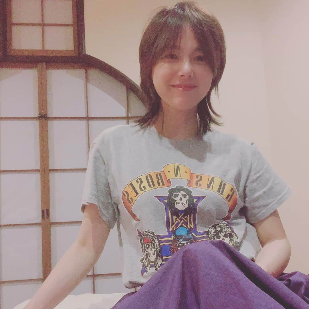 相川七瀬さんのインスタグラム写真 - (相川七瀬Instagram)「気付いたら今日もROCK-Tだった。 ガンズ大好き。  #guns」5月27日 19時10分 - nanasecat