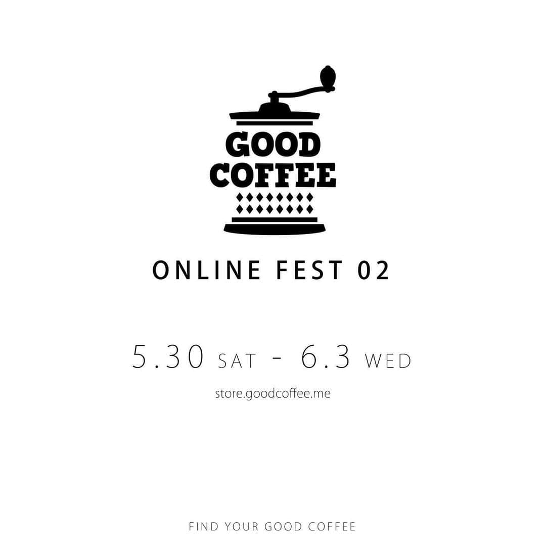 goodcoffeemeさんのインスタグラム写真 - (goodcoffeemeInstagram)「☕️ Good Coffee Online Fest 02 ☕️﻿ ﻿ 前回大きな反響をいただいたGood Coffee がお届けするオンラインイベントの第2弾「Good Coffee Online Fest 02」の開催が決定！﻿ ﻿ 今回、お届けするコーヒー豆をご用意いただいたロースターは、第1回にも引けを取らない豪華ラインナップ！気になる5ロースターの顔ぶれも発表します！﻿ また、恒例となりました各オーナーバリスタとの「Instagram Live」対談を5/30(土)・5/31(日)の2日間に渡り開催予定。普段聞くことができないお話なども飛び出すかも！？こちらもお楽しみに！！﻿ ﻿ ＜ロースター紹介＞﻿ MANLY COFFEE／福岡（@manly_coffee）﻿ LEAVES COFFEE ROASTERS／東京（@leaves_coffee_roasters）﻿ Single O Japan／東京（@single_ojapan）﻿ TRUNK COFFEE／名古屋（@trunkcoffee）﻿ Switch Coffee Tokyo／東京（@switchcoffeetky）﻿ ﻿ コーヒー豆の飲み比べセットは5/30(土)より特設のオンラインストアにて期間・数量限定で販売します！﻿ ﻿ ・5ロースター飲み比べセット ﻿ 2,000円 ＊税・配送料込み﻿ （コーヒー豆30g／約2杯分・5ロースター計150g）﻿ ﻿ Good Coffee がセレクトした5つのロースターが選んだ豆をご自宅で飲み比べできるパッケージをご用意。﻿ ＊プロ仕様のグラインダーで挽いたコーヒー豆と、ケトル一つで簡単に淹れられるドリップパックをお届けするオプション（+¥200）も。ドリッパーなどの抽出器具をお持ちでない方も安心です！﻿ ﻿ ﻿ ・5ロースター飲み比べ＋ミニマグセット﻿ 2,800円 ＊税込み・配送料別途﻿ （コーヒー豆30g・5ロースター分 計150g+オリジナルミニマグ）﻿ ﻿ お家でもイベントの雰囲気を味わえるよう「GOOD COFFEE FEST」会場限定の販売だったオリジナルミニマグも数量限定販売。デザインはNO COFFEE コラボ、COFFEE SUPREME・NAIJEL GRAPHコラボデザインからどちらかをお選びいただけます。」5月27日 16時30分 - goodcoffeeme