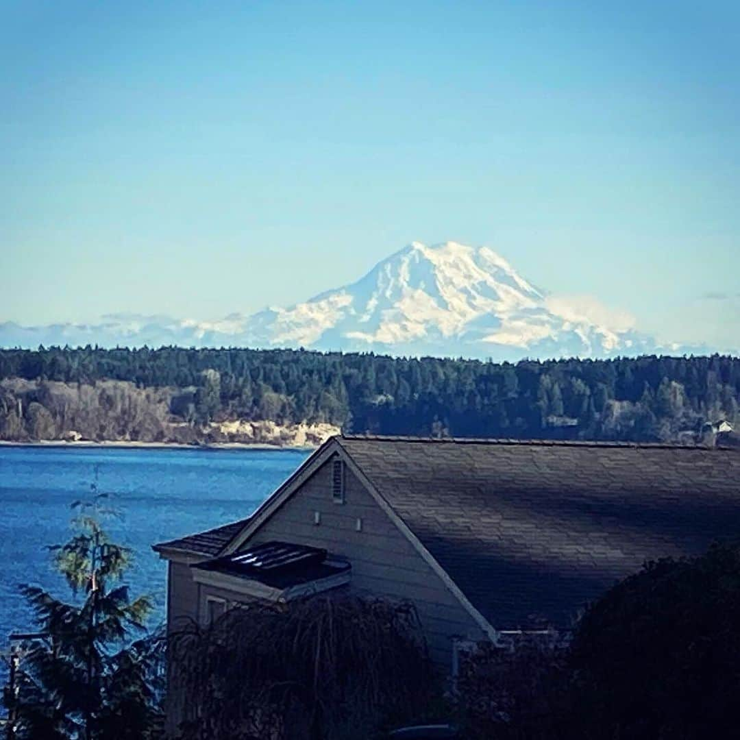 アメリカ大使館さんのインスタグラム写真 - (アメリカ大使館Instagram)「自然の森の景色と青い空に🏔雪をかぶった山の景色が美しくて、カッコイイ☀️ この山はマウントレーニア(Mount Rainier)という山で、ワシントン州にあります。この山の場所も国立公園になっています。 この景色は、ワシントン州の州都であるアリンピア(City of Olympia)からの景色です。 . #usa #america #studyabroad #livinginamerica #mountain #snowcapped #bluesky #washingtonstate #photooftheday #mountrainier #greatnature #nationalpark #アメリカ #アメリカ生活 #留学 #ワシントン州 #マウントレーニア #雪景色 #山の写真 #国立公園 #青空 #雪山 #州都 #風景写真 #景色」5月27日 17時06分 - usembassytokyo