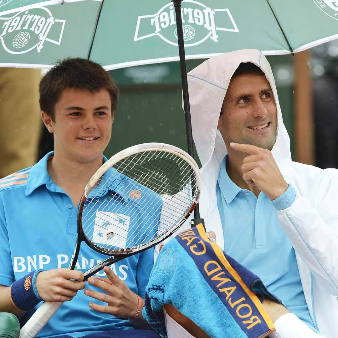 ATP World Tourさんのインスタグラム写真 - (ATP World TourInstagram)「Caption This! ⬇️ . 📷: 2014 @rolandgarros | @djokernole」5月28日 3時29分 - atptour