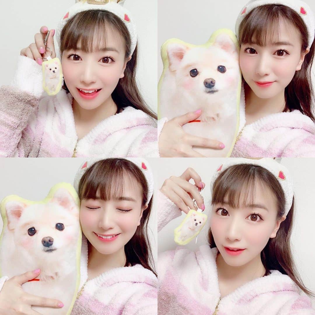 初川みなみさんのインスタグラム写真 - (初川みなみInstagram)「@aisdelu.japa さんのうちの子クッションとキーホルダー🐶💓﻿ ﻿ ミニポポのキーホルダーはお散歩バッグにつけてる🥰﻿ モチモチふわふわなクッションもインテリアの一つとして、凄く可愛くておしゃれなの♡﻿ ﻿ ﻿ 10％OFFクーポンコード▶︎【ig10off】﻿ ﻿ ﻿ #Aisdelu #aisdeluクッション﻿ #うちのこクッション﻿ #思い出クッション﻿ #プレゼント﻿ #メモリアル﻿ #写真好きな人と繋がりたい﻿ #ペット﻿ #愛犬グッズ﻿ #オーダーメイド﻿ #うちの子記念日﻿ #うちの子グッズ﻿ #オリジナルグッズ﻿ #犬﻿ #猫﻿ #うさぎ﻿ #インコ﻿ #プードル﻿ #チワワ﻿ #いぬすたぐらむ﻿ #愛犬との暮らし﻿ #アイシテル #愛してる﻿ #ペットクッション #オリジナルクッション﻿ #ペットオーダークッション﻿ #うちの子グッズ﻿ #ポメラニアン#ポメ」5月27日 19時36分 - hatsukaw_aminami