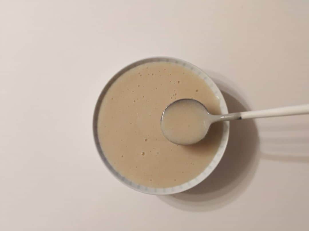 のインスタグラム：「来たる　#mineralfasting . 玄米のおもゆ。 #detoxprogram  #detox #ファスティング #brownriceporridge」
